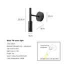 GobekUsa LED Wall Lamp Reading Light Adjustable Rotation Bedroom Spotlight