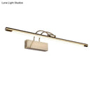 GobekUsa Rotatable Metal Tubular LED Vanity Sconce - Simple Style Wall Mount Lighting for Bath
