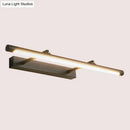 GobekUsa Minimalist Metal Vanity Light – 16.5"/24.5" Wall Mounted LED Sconce in Warm/White for Restroom