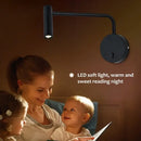 GobekUsa Gold LED Wall Lights 9W Switch Indoor Bedroom Living Room Sconce