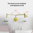 GobekUsa Gold LED Wall Lights 9W Switch Indoor Bedroom Living Room Sconce