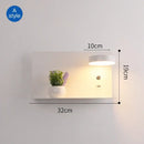 GobekUsa LED Wall Lights with Switch, USB Charging Interface for Bedroom, Living Room Decoration