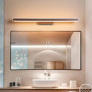 GobekUsa Sleek Coffee Linear LED Vanity Sconce for Minimalist Bathrooms