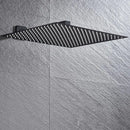 GobekUsa 16" Luxury Rain Shower Head with Wall Mounted Shower Arm - Bathroom Accessory