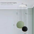 GobekUsa Crescent Moon Chandelier for Dining Room, Coffee Shop, Kitchen Island, and Bar