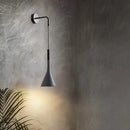 GobekUsa Black Nordic LED Sconce Wall Light for Bedroom Reading Stairs Decor