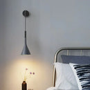 GobekUsa Black Nordic LED Sconce Wall Light for Bedroom Reading Stairs Decor