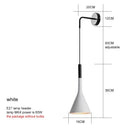 GobekUsa Black Nordic LED Sconce Wall Light for Bedroom Reading Stairs Decor