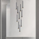 GobekUsa Horn-Shaped Nordic Pendant Lamp for Modern Living Room and Staircase