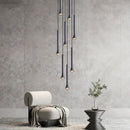 GobekUsa Horn-Shaped Nordic Pendant Lamp for Modern Living Room and Staircase