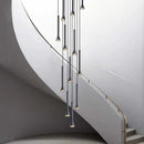 GobekUsa Horn-Shaped Nordic Pendant Lamp for Modern Living Room and Staircase