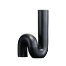 GobekUsa Black Pipe Geometric Resin Twist Knot Figurine - Home Decor Accessory