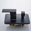 GobekUsa Black Rain 16" Shower Faucet with 3-ways Mixer and Handshower
