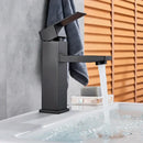 GobekUsa Basin Faucet Single Handle Deck Mounted Mixer for Bathroom Sink