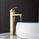 GobekUsa Basin Faucet Single Handle Deck Mounted Mixer for Bathroom Sink