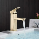 GobekUsa Basin Faucet Single Handle Deck Mounted Mixer for Bathroom Sink