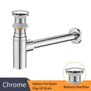 GobekUsa Brass Round Bottle Trap Oil Rubbed Bronze Pop Up Drain WF-6920