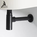 GobekUsa Brass Round Bottle Trap Oil Rubbed Bronze Pop Up Drain WF-6920