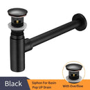 GobekUsa Brass Round Bottle Trap Oil Rubbed Bronze Pop Up Drain WF-6920