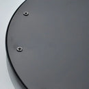 GobekUsa 16" Black Round Brass Ceiling Mounted Large Rain Shower Head Faucet