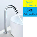 GobekUsa Black Sensor Faucet Bathroom Sink Deck Mount Automatic Basin Faucet