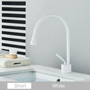 GobekUsa Gold Tall Basin Faucet, 360 Swivel Waterfall Mixer for Bathroom Washbasin
