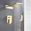 GobekUsa Brass Shower Faucet Set with Handshower and Mixer Valve