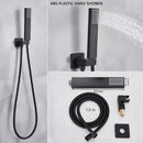 GobekUsa Brass Shower Faucet Set with Handshower and Mixer Valve