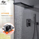 GobekUsa Brass Shower Faucet Set with Handshower and Mixer Valve