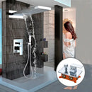 GobekUsa Brass Shower Faucet Set with Handshower and Mixer Valve