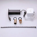 GobekUsa Automatic Sensor Water Mixer Crane Deck Mounted Bathroom Faucet