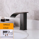 GobekUsa Automatic Sensor Water Mixer Crane Deck Mounted Bathroom Faucet