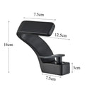 GobekUsa Black Waterfall Bathroom Basin Faucet Cold Hot Mixer Deck-mounted Simple Design