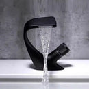 GobekUsa Gray Basin Faucet | Brass Chrome Mixer Tap | Single Handle Sink Faucet