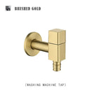 GobekUsa Brass Black Wall Mount Garden Faucet for Extended Outdoor Use
