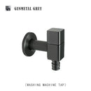 GobekUsa Brass Black Wall Mount Garden Faucet for Extended Outdoor Use