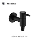GobekUsa Brass Black Wall Mount Garden Faucet for Extended Outdoor Use