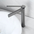 GobekUsa Basin Faucet: Deck Mounted Hot Cold Water Mixer Taps for Bathroom Sink