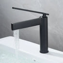 GobekUsa Basin Faucet: Deck Mounted Hot Cold Water Mixer Taps for Bathroom Sink