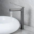 GobekUsa Basin Faucet: Deck Mounted Hot Cold Water Mixer Taps for Bathroom Sink