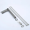 GobekUsa Basin Faucet: Deck Mounted Hot Cold Water Mixer Taps for Bathroom Sink