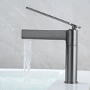 GobekUsa Basin Faucet: Deck Mounted Hot Cold Water Mixer Taps for Bathroom Sink