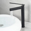 GobekUsa Basin Faucet: Deck Mounted Hot Cold Water Mixer Taps for Bathroom Sink
