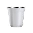 Modern matte double walled espresso cups set of 6 kitchen tumblers by Decorbites