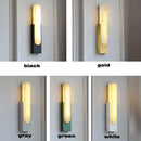 GobekUsa 19.6＂LED Marble Wall Sconce - Modern Indoor Bedside Lighting for Living Room
