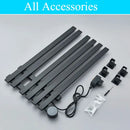 GobekUsa Digital Touch Bathroom Towel Warmer Rack - Smart Home Aluminum Dryer