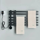 GobekUsa Digital Touch Bathroom Towel Warmer Rack - Smart Home Aluminum Dryer