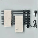 GobekUsa Digital Touch Bathroom Towel Warmer Rack - Smart Home Aluminum Dryer