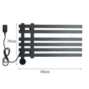GobekUsa Digital Touch Bathroom Towel Warmer Rack - Smart Home Aluminum Dryer
