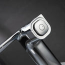 GobekUsa Gray Sink Mixer with Memory Switch Single Handle Deck Mounted Tap